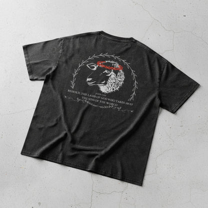 Behold - Stone washed baggy T shirt