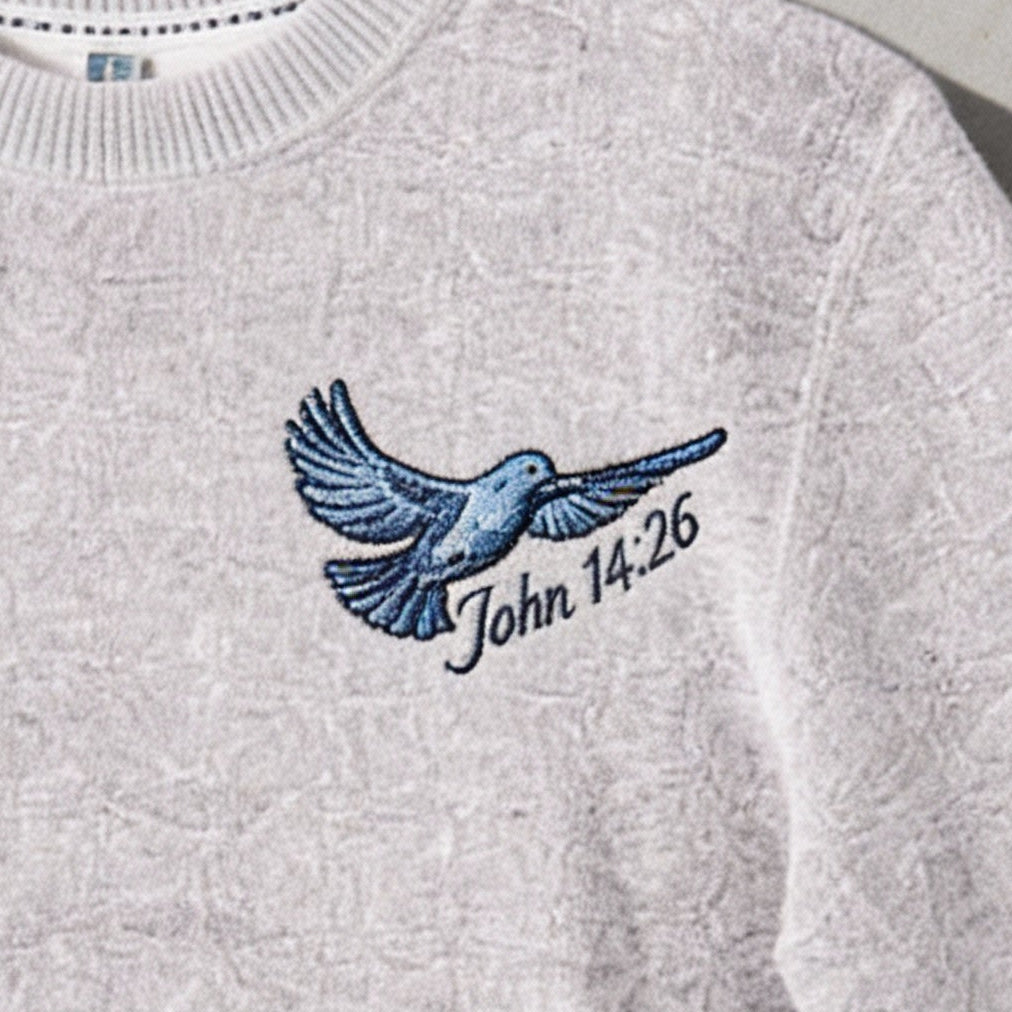 Holy Spirit - Salt and Pepper knit sweater