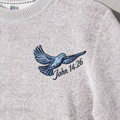Holy Spirit - Salt and Pepper knit sweater