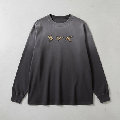 Holy Spirit Gradient Washed Long Sleeve T-Shirt